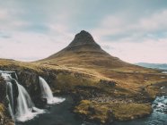 Vista panorâmica da Islândia, paisagem incrível — Fotografia de Stock