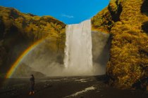 Vista panorâmica da Islândia, paisagens incríveis — Fotografia de Stock