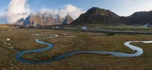 Lofoten archipelago,  traditional district in the county of Nordland, Norway — Stock Photo