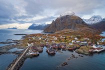 Reine, Moskenesy, Lofoten, Norwegen — Stockfoto