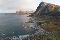 Arquipélago de Lofoten, distrito tradicional no condado de Nordland, Noruega — Fotografia de Stock