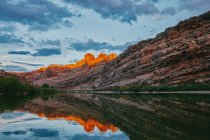 Rio Colorado, bela vista. natureza — Fotografia de Stock