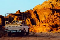 Auto am Grand Canyon — Stockfoto