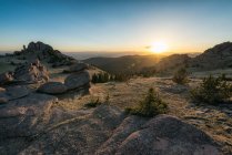 Sunset in the Lost Creek Wilderness — Stock Photo