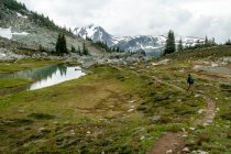Bellissimo paesaggio montano nella Columbia Britannica, Canada — Foto stock