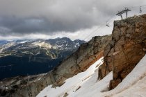 Hermoso paisaje de montaña en Columbia Británica, Canadá - foto de stock