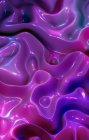 Seamless Animation Of Plastic Colored Material Forming Curves And Shap — Stock Photo