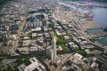 Вид на центр міста Сіетл - Вашингтон (США). — стокове фото