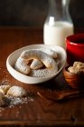 Delicious homemade cookies, food shot — Stock Photo