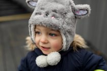 Little boy in park — Stock Photo