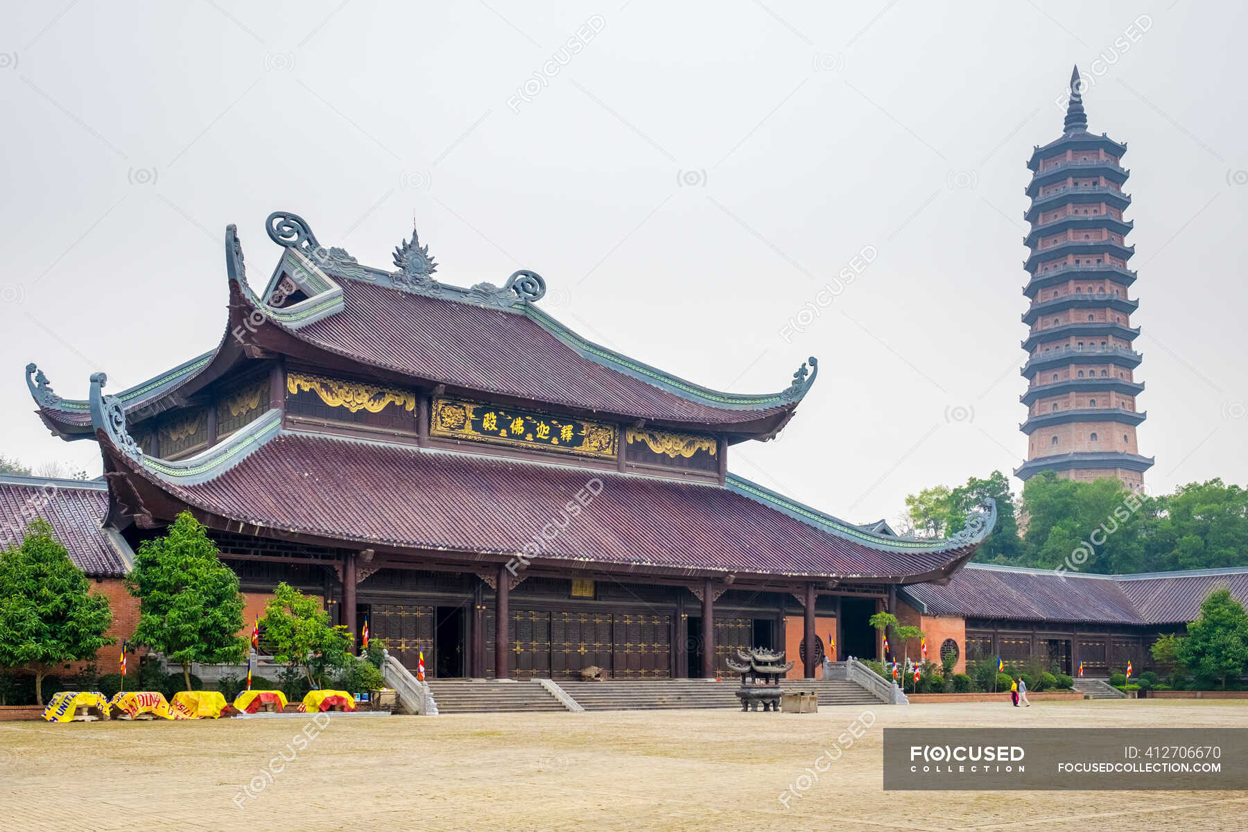 Bai Dinh Temple (Chua Bai Dinh), Gia Vien District, Ninh Binh Province ...