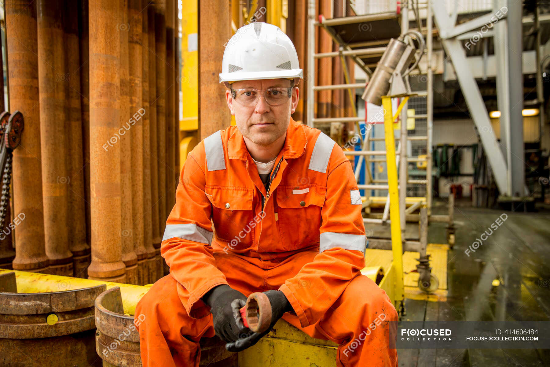 stavanger-norway-oil-rig-worker-warehouseman-equipment-stock-photo