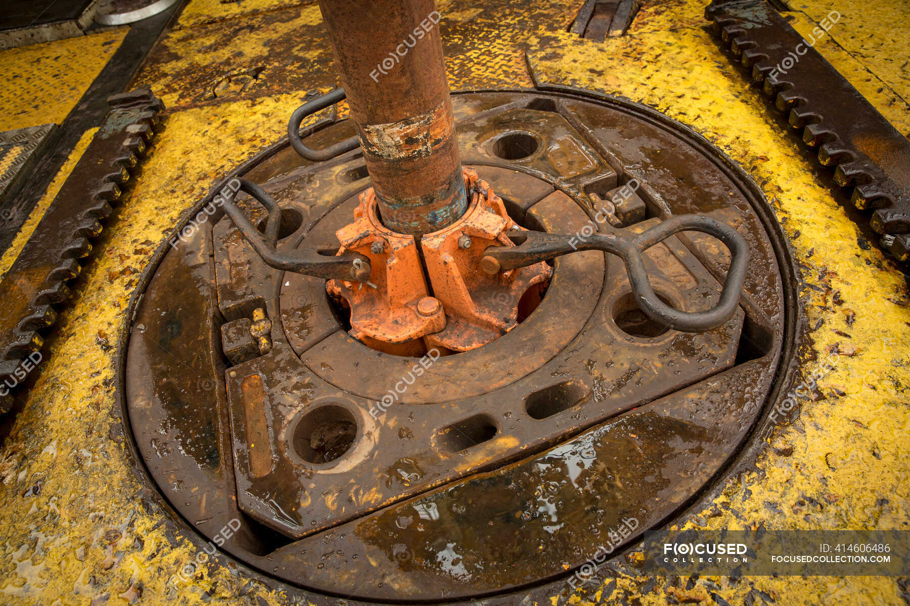 Stavanger Norway Oil Rig Pipe — part, labor Stock Photo 414606486