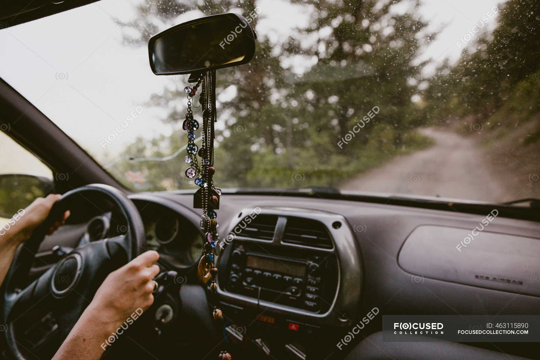 car seat driver pov