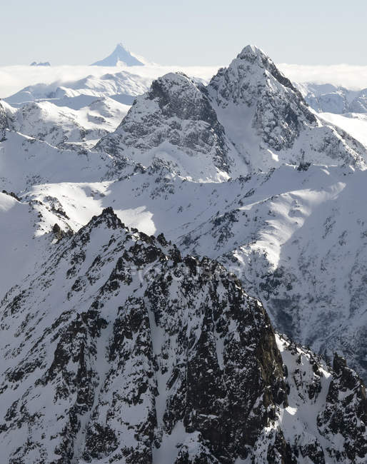 Blick auf die Anden-Bergkette in Argentinien — Stockfoto