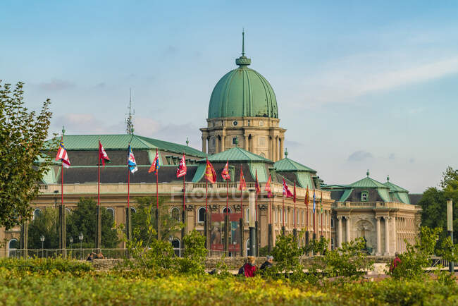 Будапештский музей в замке Буда — стоковое фото