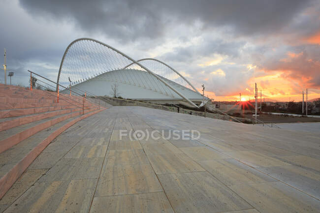 Estádio do Velódromo Olímpico em Atenas — Fotografia de Stock