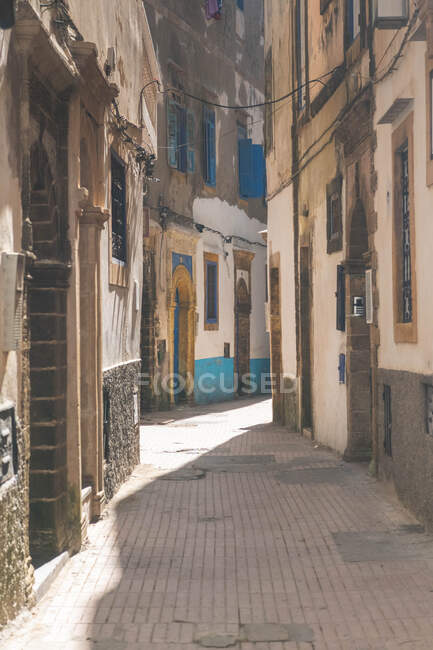 Uma rua na medina — Fotografia de Stock
