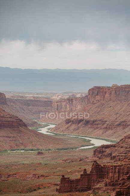 Veduta del Parco Nazionale del Grand Canyon, Utah, USA — Foto stock