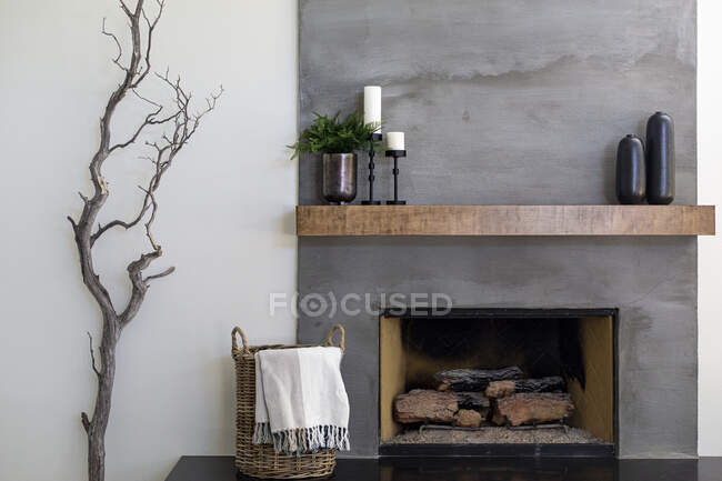 Interior of a modern house — Stock Photo