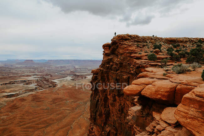 The grand canyon in the utah  on nature background — Fotografia de Stock