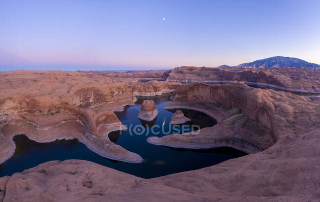 The Iconic Reflection Canyon in Utah's Escalante Grand Staircase — Stock Photo