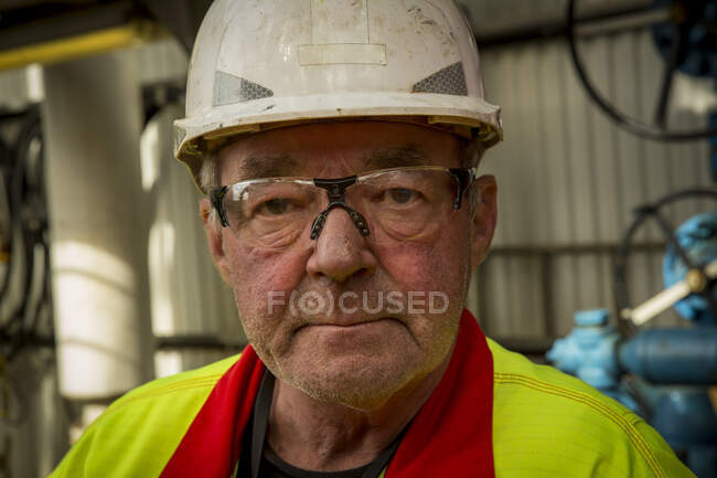 Stavanger Noruega Oil Rig Trabalhador — Fotografia de Stock
