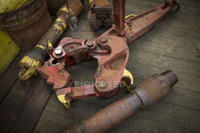 Stavanger Norway Oil Rig Tools — Stock Photo