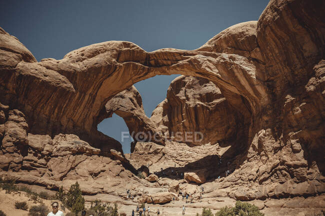 Il grande parco nazionale del canyon, utah, usa sullo sfondo della natura — Foto stock