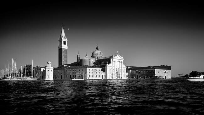 Basilic of Giorgio Maggiore on Venice, church over the sea — Stock Photo
