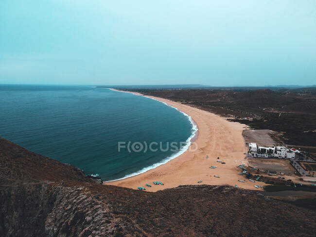 View from Punta lobos, Todos Santos — Stock Photo