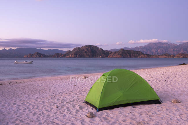 Острів Дель Кармен у затоці Лорето (штат Баха, Каліфорнія, Мексика).. — стокове фото