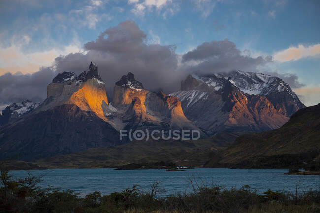 Parco Nazionale Torres del Paine nella Patagonia Cilena meridionale — Foto stock