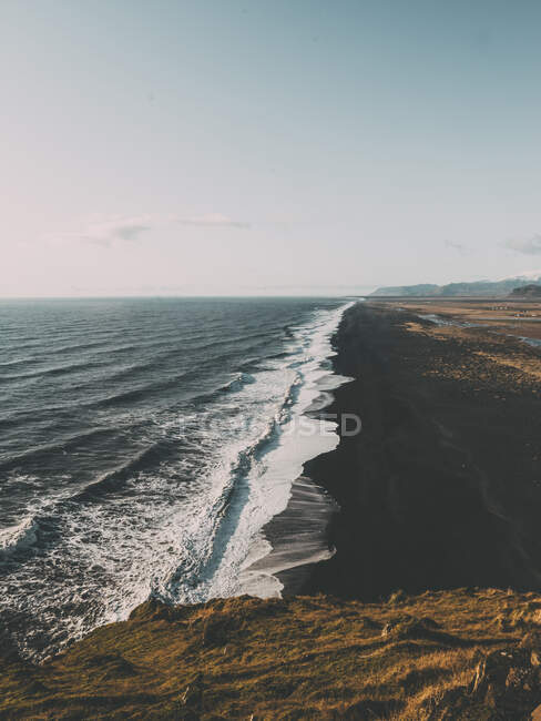 Vue panoramique de l'Islande, paysage étonnant — Photo de stock