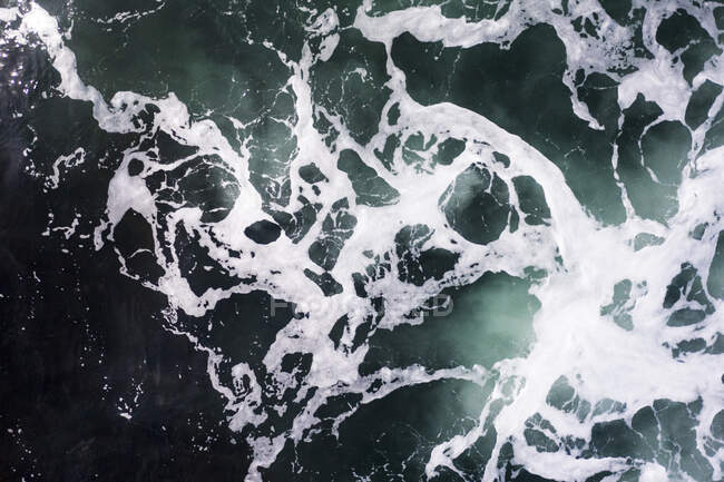 Вид з повітря на Атлантичний океан — стокове фото