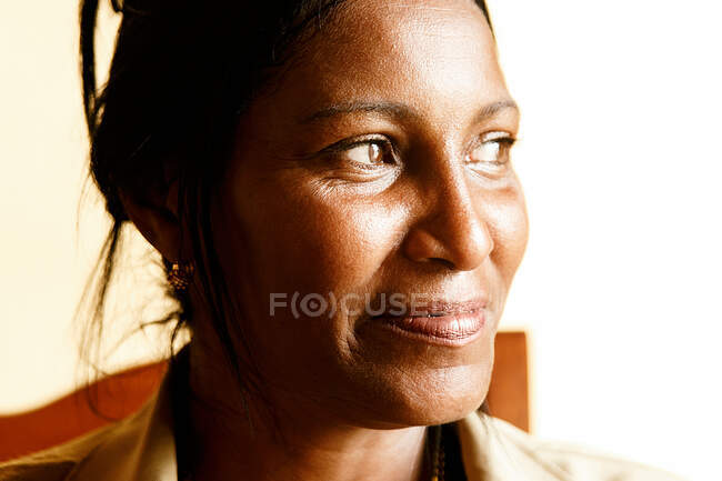 Cuban lady, Famo - cuba — стоковое фото