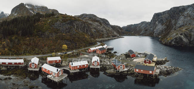 Reine, Moskenesy, Lofoten Islands, Noruega — Fotografia de Stock
