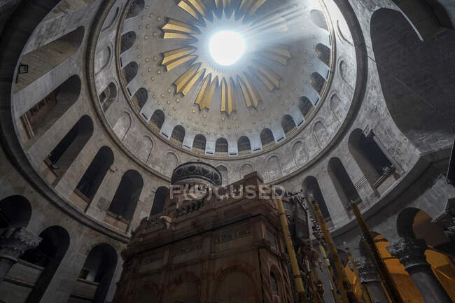 Igreja do Santo Sepulcro, local de sepultamento de Jesus Cristo — Fotografia de Stock