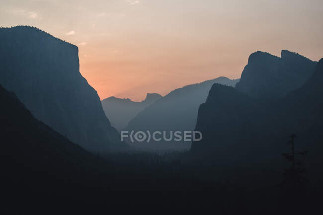 Beautiful mountain landscape. nature background — Stock Photo