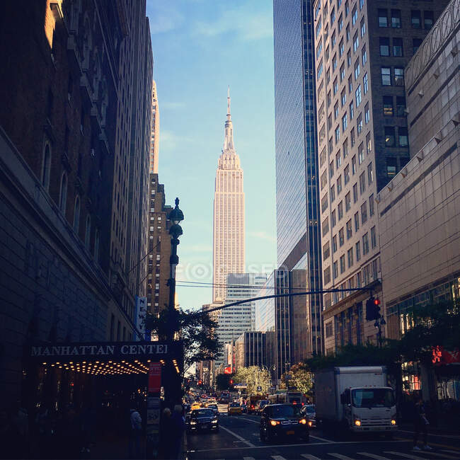 Nova Iorque cidade Manhattan, EUA — Fotografia de Stock