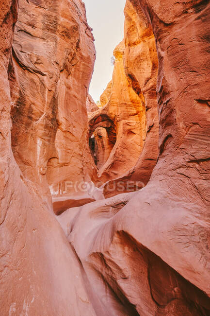 Peek-A-Boo na área do garfo seco de Escalante Utah — Fotografia de Stock