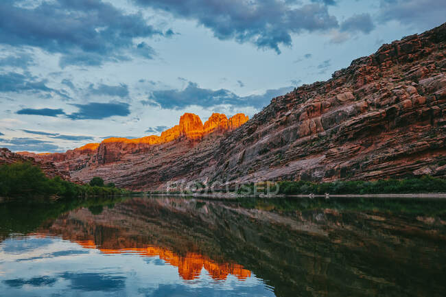 Río Colorado, hermosa vista. naturaleza - foto de stock
