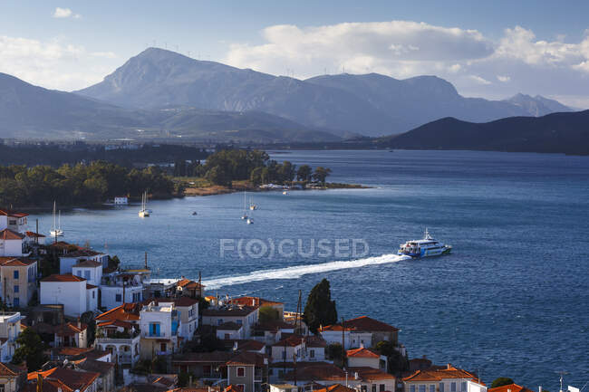 Vue sur la ville de kotor, montenegro — Photo de stock