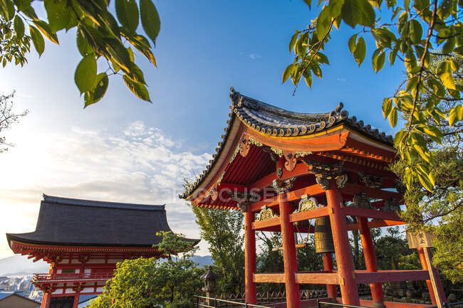 Templo kiyomizu Dera en Kyoto - foto de stock