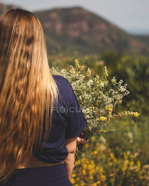 Un beau bouquet de fleurs — Photo de stock