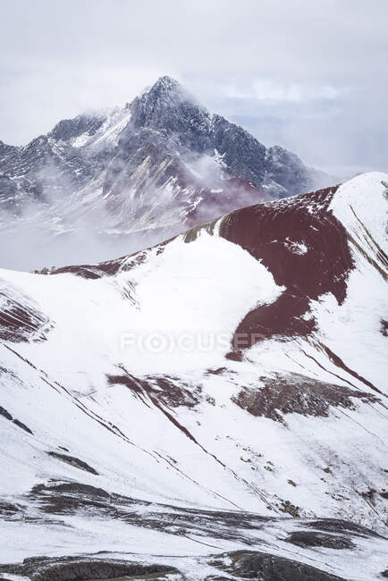 Andes Mountains, América do Sul. Natureza, viagem — Fotografia de Stock