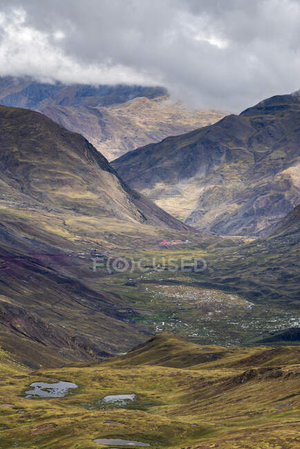 Andes Mountains, South America. Nature, travel — Stock Photo