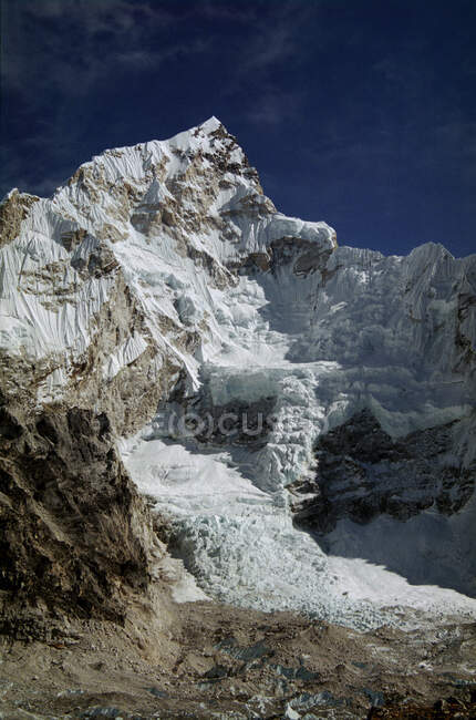 Гора Нуптсе Еверест Гімалаї Непал — стокове фото