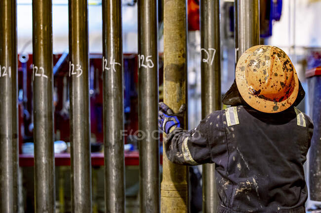Drilling on the north slope of Alaska — Stock Photo