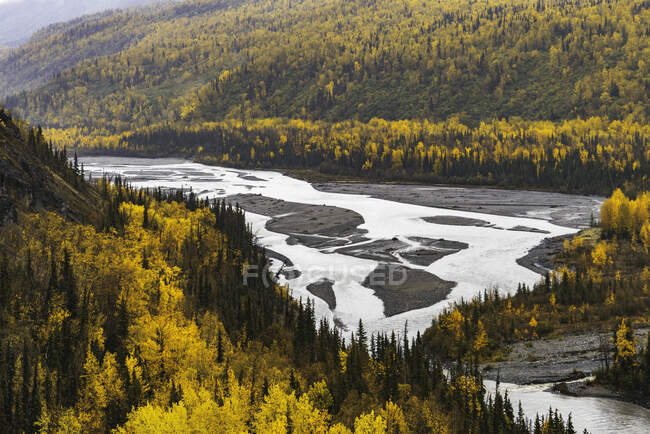 Wunderschöne Landschaft, alaska, Vereinigte Staaten von Amerika — Stockfoto